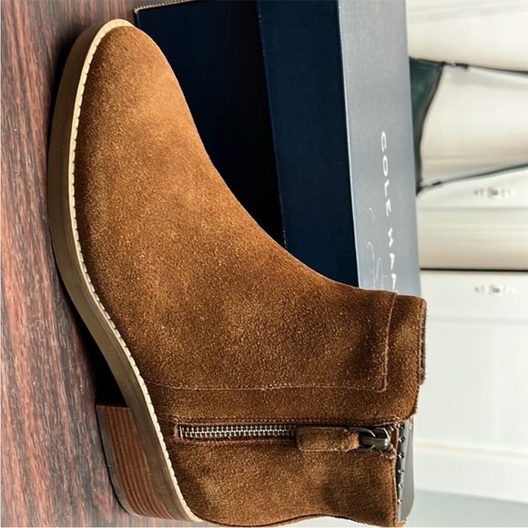 New Cole Haan Suede Boots - Picture 2 of 6
